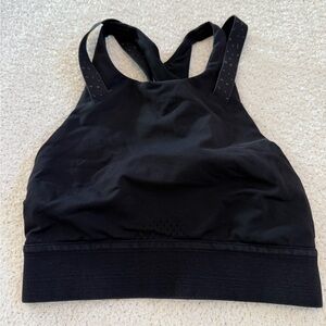 SoulCycle Strappy Sports Bra Women’s Medium Support Black Athletic Workout